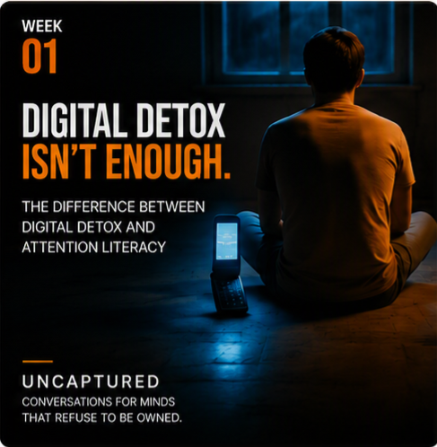 The Difference Between Digital Detox and Attention Literacy