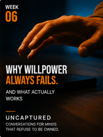 Why Willpower Always Fails — And What Actually Works
