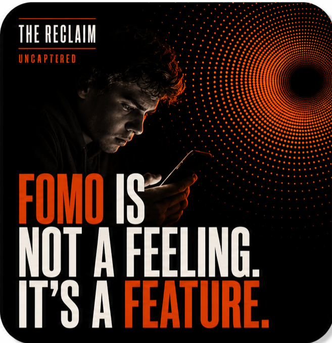 FOMO Is Not a Feeling. It's a Feature.